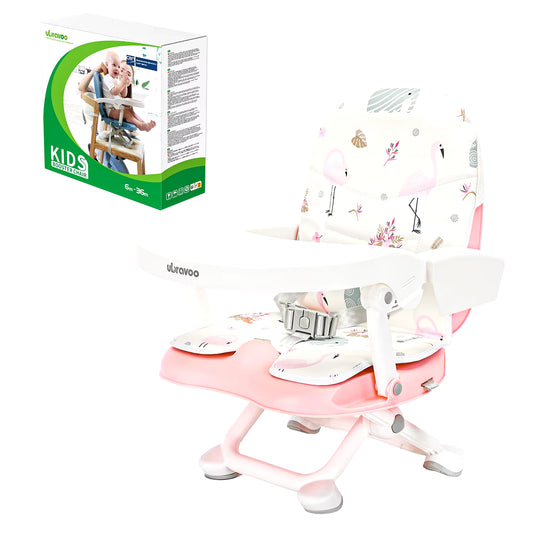 Portable High Chair 6 Months Plus, Lightweight Easy Clean Folding Booster Chair for Babies Toddlers, ACE1013