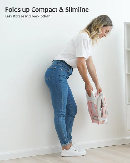 Portable High Chair 6 Months Plus, Lightweight Easy Clean Folding Booster Chair for Babies Toddlers, ACE1013