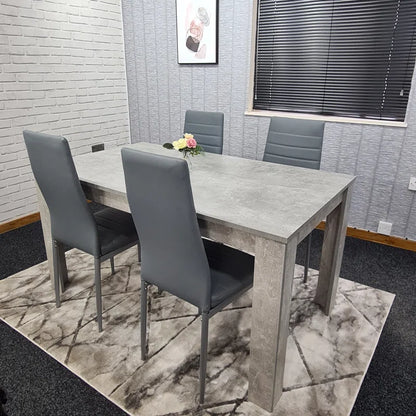 Hardeosing 4 - Person Dining Set