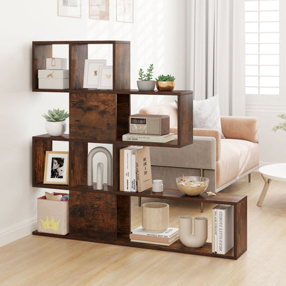 5-Tier Display and Storage Bookshelf for Home and Office