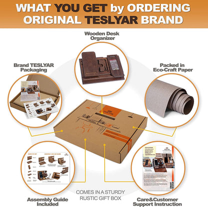 Gifts for Men Wood Phone Docking Station Desk Organizer Fathers Gifts Gifts for Him Xmas Gift Anniversary Birthday Presents Nightstand Key Wallet Stand for Men, Boyfriend, Dad