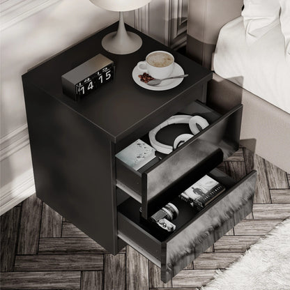 High Gloss Chest of Drawers Bedside Cabinet Tall Wide Storage Bedroom Furniture